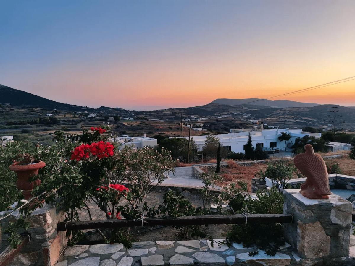 Πέτρινο Εξοχικό Σπίτι Στη Σύρο Agros  Exterior foto